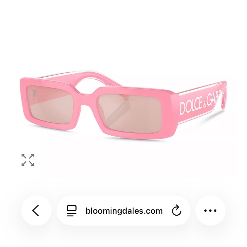 Dolce & Gabbana Pink Sunglasses